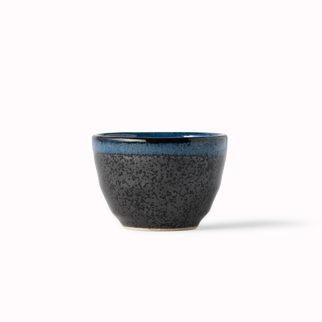 Sake Cup | Indigo Dipped Edge