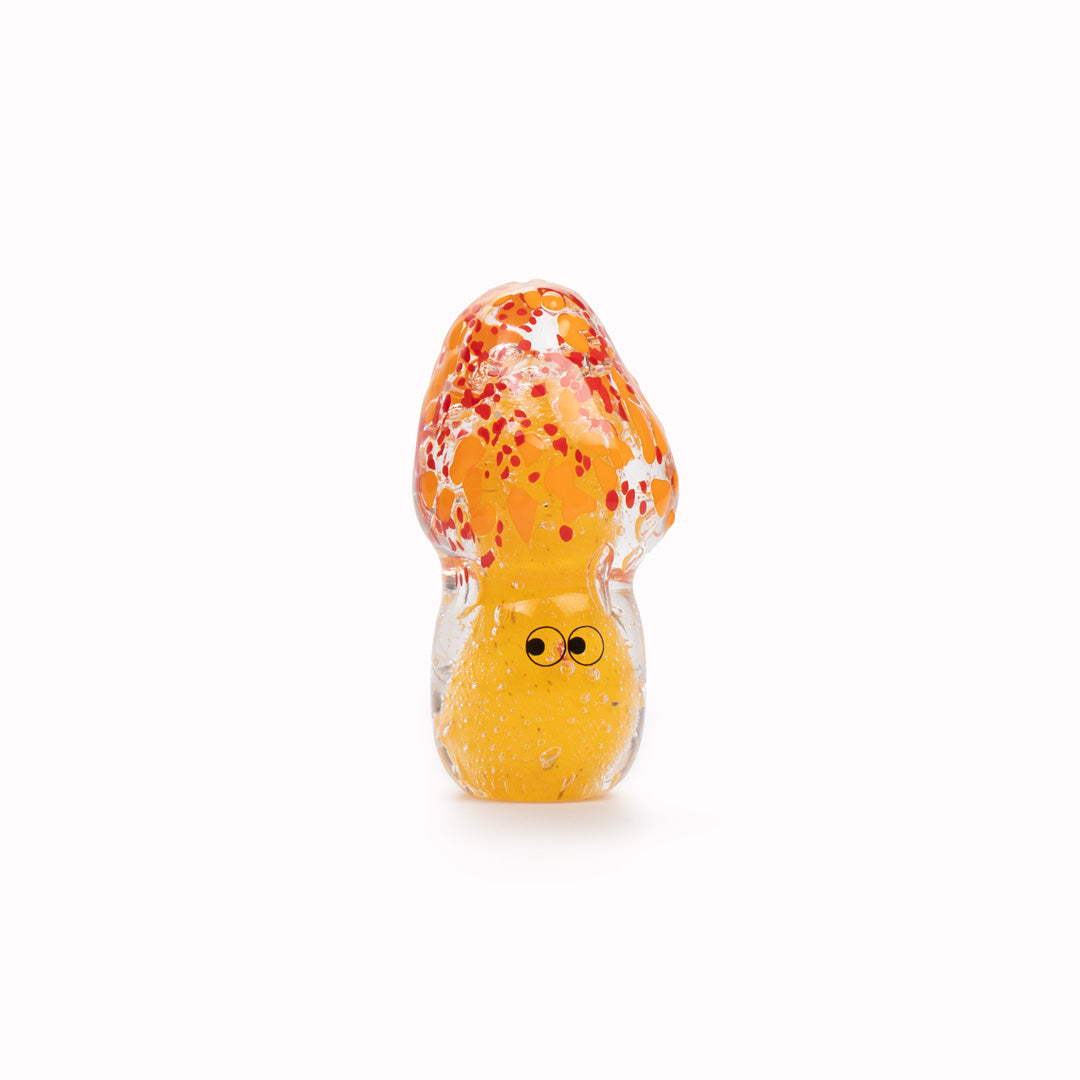 Crystal Blob | Glass Figurine | Speckled Shroom