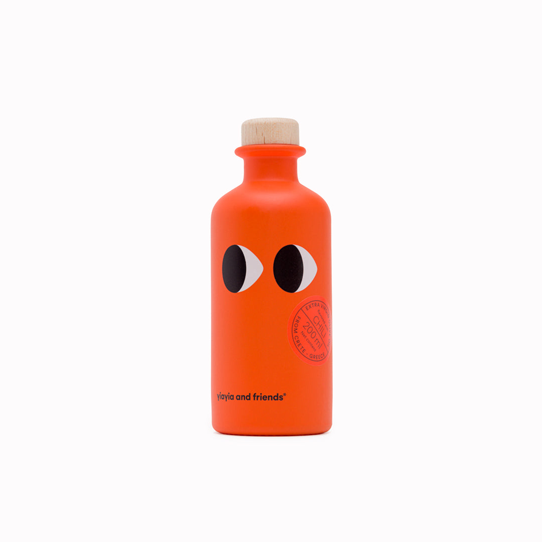The chilli infused oil has low acidity and high nutritional value, cold pressed with warming fresh chilli.&nbsp;A mere drop is all it takes to whisk you away to your grandmother’s kitchen