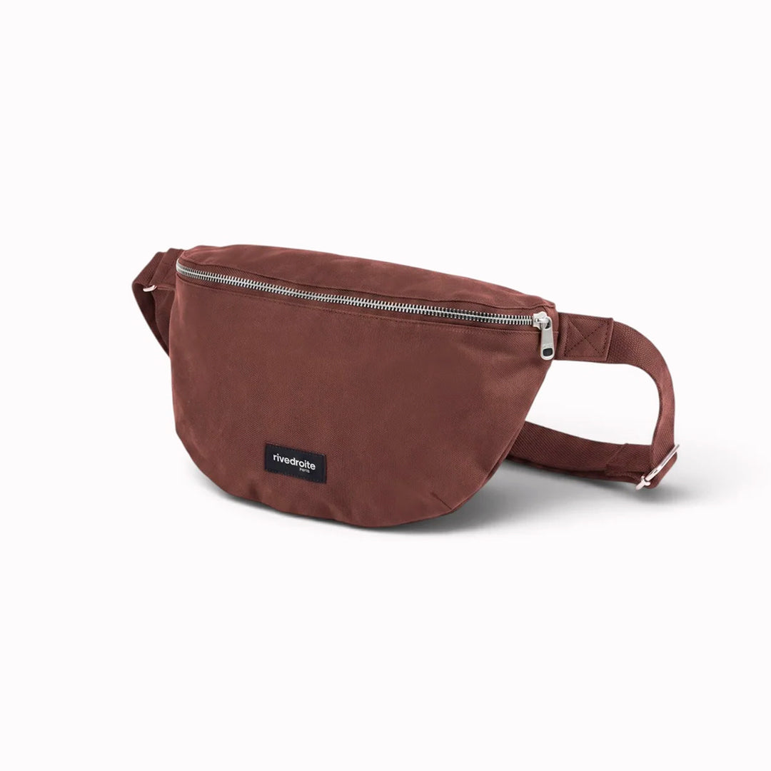 The Custine Belt Bag with an AW26 update - same original size and shape reworked with a waxed finish to give the new season fabric a richer colour and a worn in appearance over time.