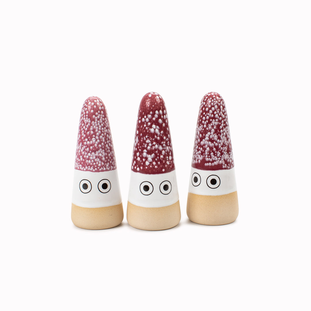 Christmas Special Limited Edition Mini Nisse by Studio Arhoj is presented for 2026 in a festive Mulled Wine Bordeaux Red.