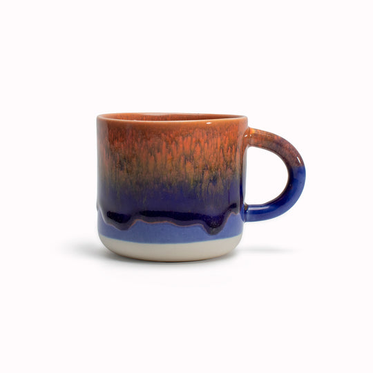 Agathina - A heavily glazed, Japanese inspired ceramic mug from Studio Arhoj. The Chug Mug features their trademark thick, hand poured coloured glaze which means that each mug is unique.