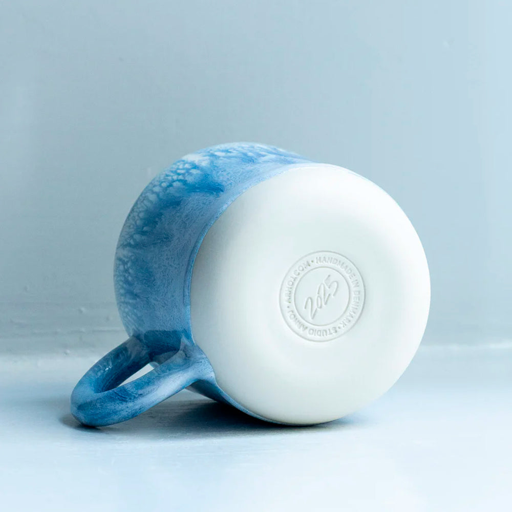 Columbia Chug Mug, A heavy glazed, Japanese inspired ceramic mug from Studio Arhoj. The Chug Mug features their trademark thick, hand poured coloured glaze which means that each mug is unique.