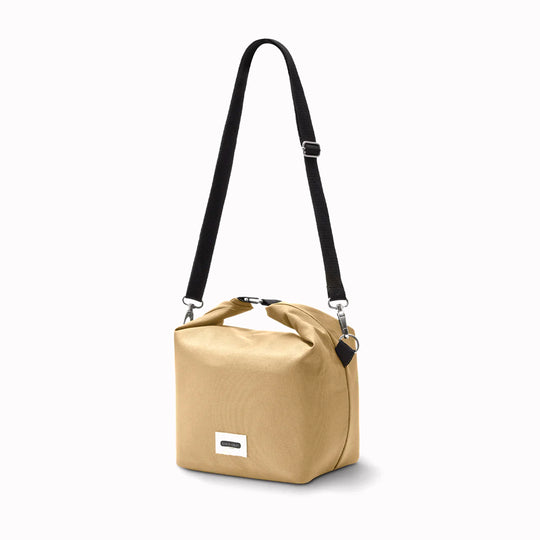 The Black+Blum Large Insulated Lunch Bag is designed for people who bring proper food with them, not just snacks