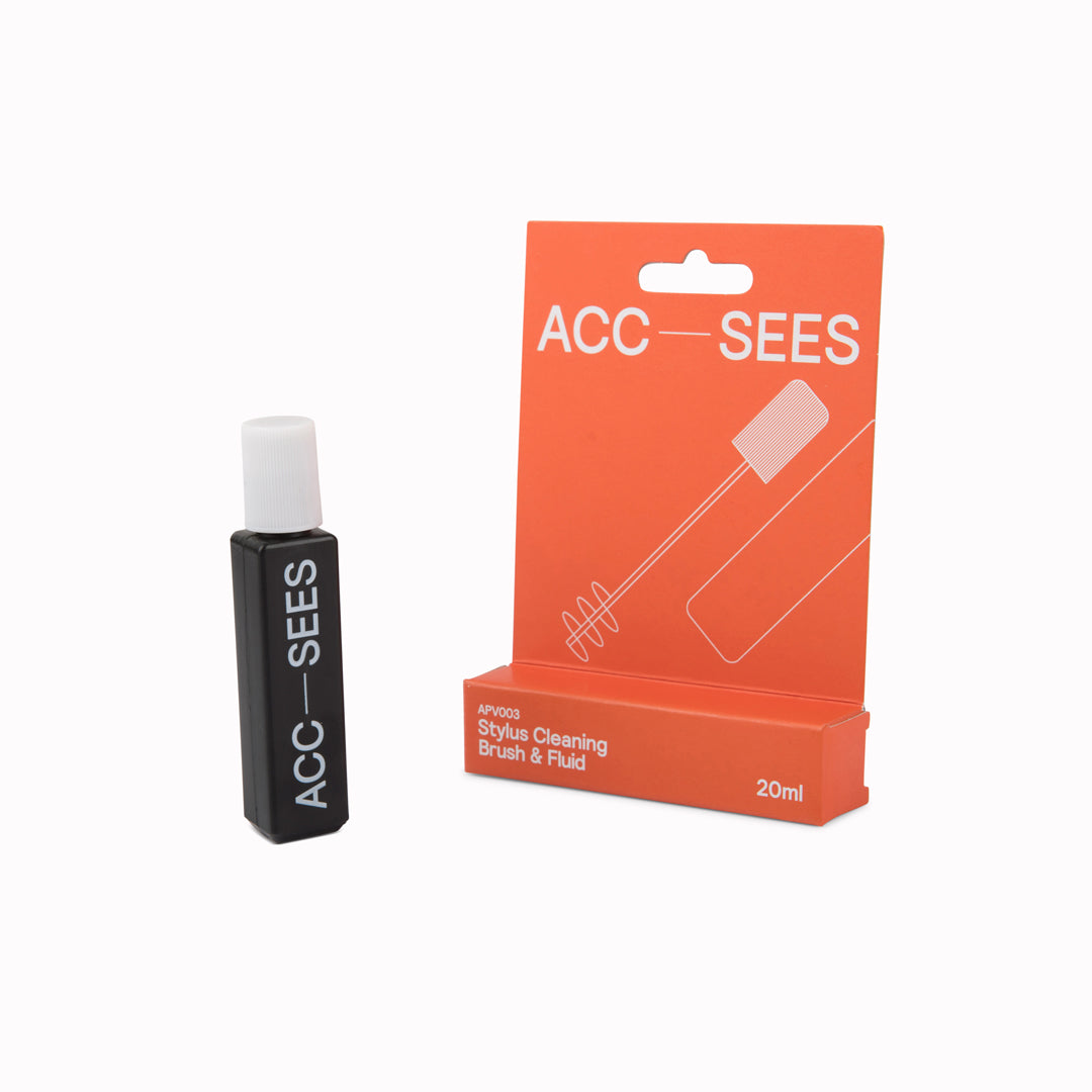 The Acc-Sees Stylus Cleaning Brush and Fluid is an essential piece of cleaning equipment to keep your stylus in optimum condition and ultimately to protect the playback quality of your vinyl collection. 