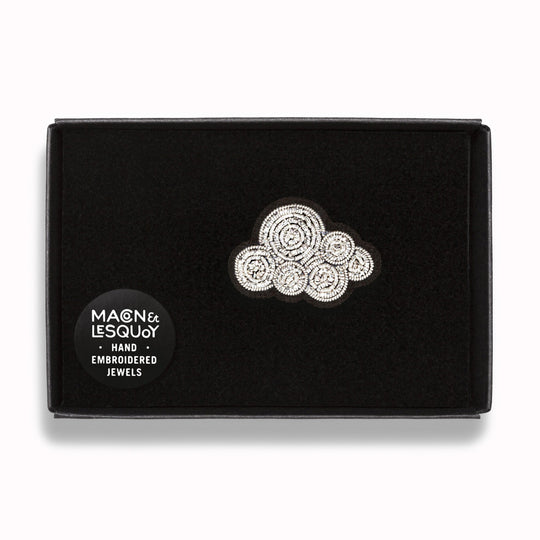 Lapel Pin | Cumulus Cloud