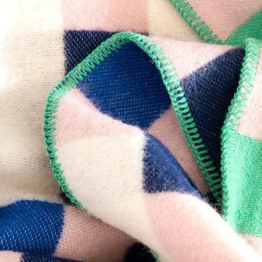 Studie Wool Blanket | Cobalt