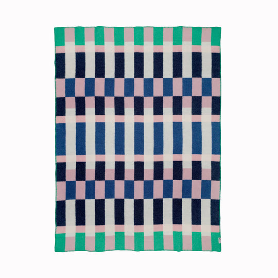 Studie Wool Blanket | Cobalt