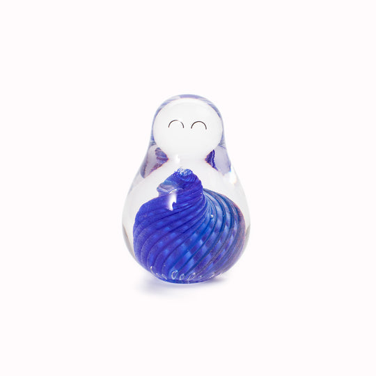 Crystal Blob | Glass Figurine | Pear