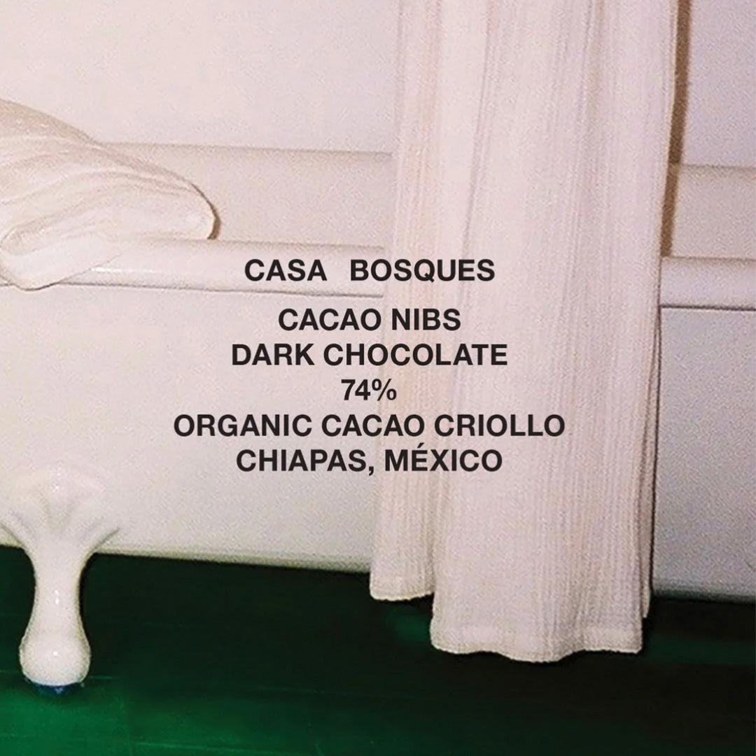 Cacao Nibs | 74% Dark Chocolate Bar | 60g
