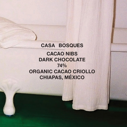Cacao Nibs | 74% Dark Chocolate Bar | 60g