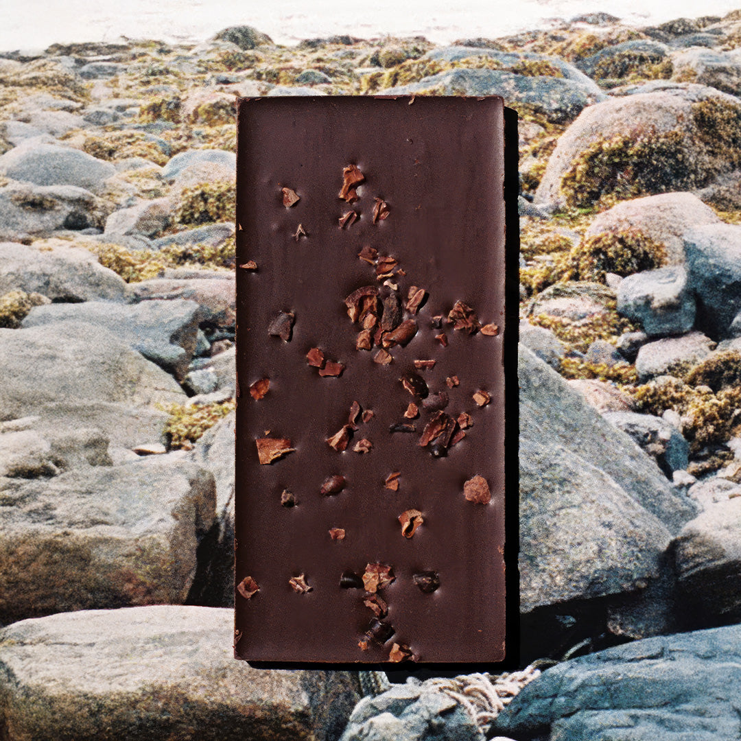 Cacao Nibs | 74% Dark Chocolate Bar | 60g