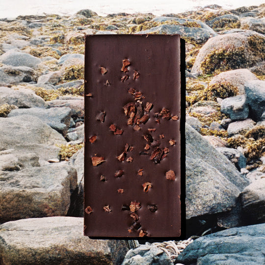 Cacao Nibs | 74% Dark Chocolate Bar | 60g