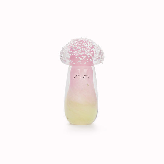 Crystal Blob | Glass Figurine | Speckled Shroom