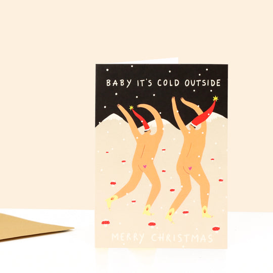 Baby It's Cold Outside | Christmas Card