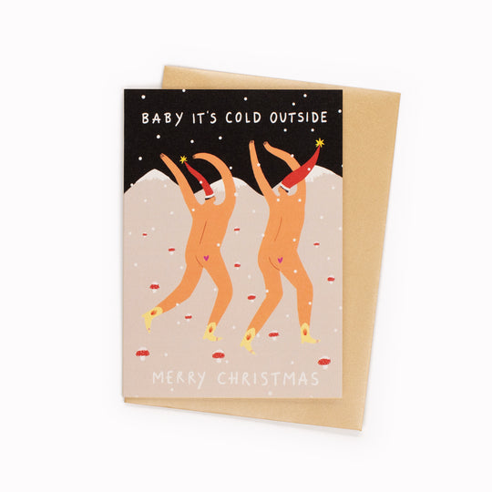 Baby It's Cold Outside | Christmas Card