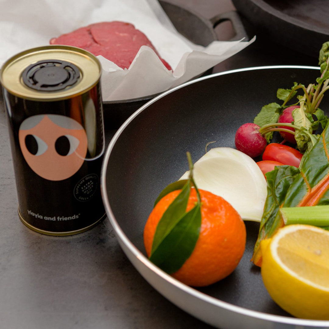 Known for locally produced, premium quality cold pressed olive oils with naturally infused flavours. The oils are mono‑cultivar, made exclusively from Koroneiki olives, a premium Greek variety , grown and lovingly harvested in Crete.