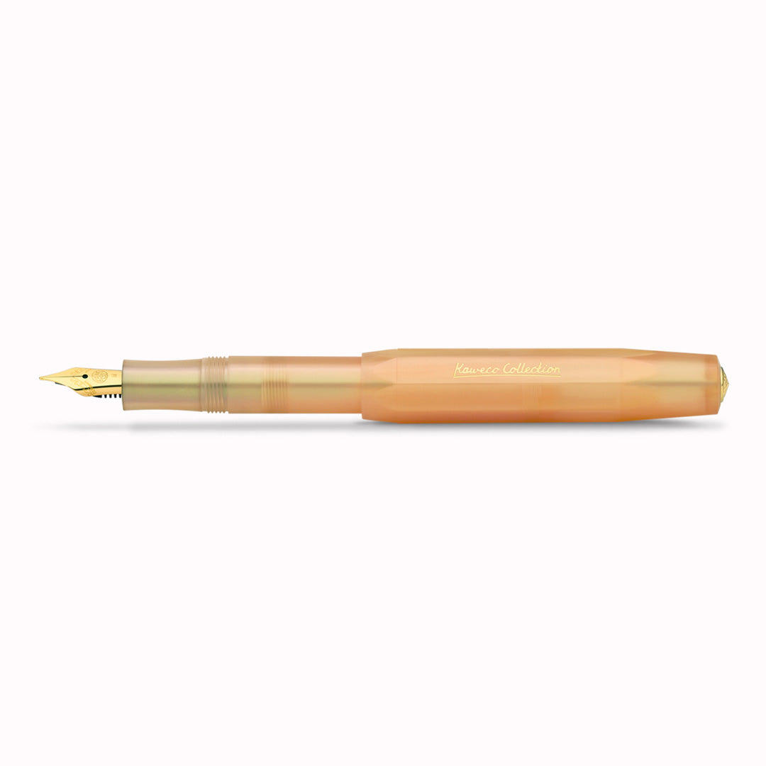 The Kaweco Collection Special Edition fountain pen in Apricot Pearl is their SS2024 limited edition colourway.