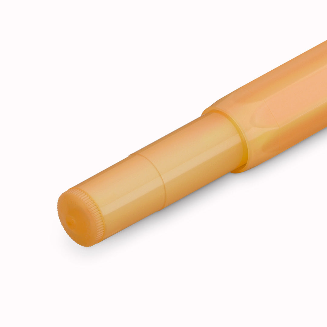 End Detail - The Kaweco Collection Special Edition fountain pen in Apricot Pearl is their SS2024 limited edition colourway.