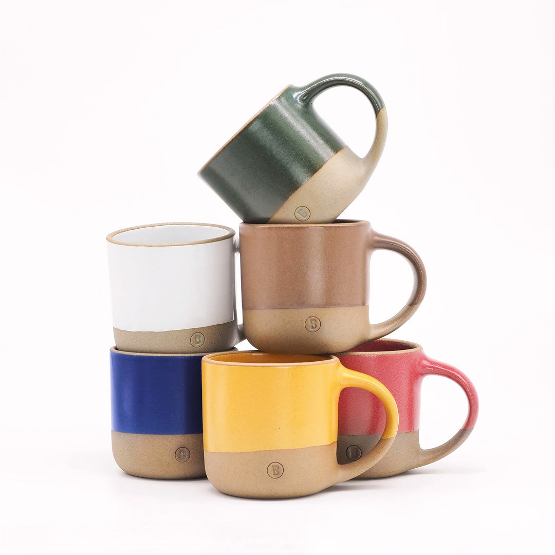 Bricks Mug | Matt + Red | 350ml