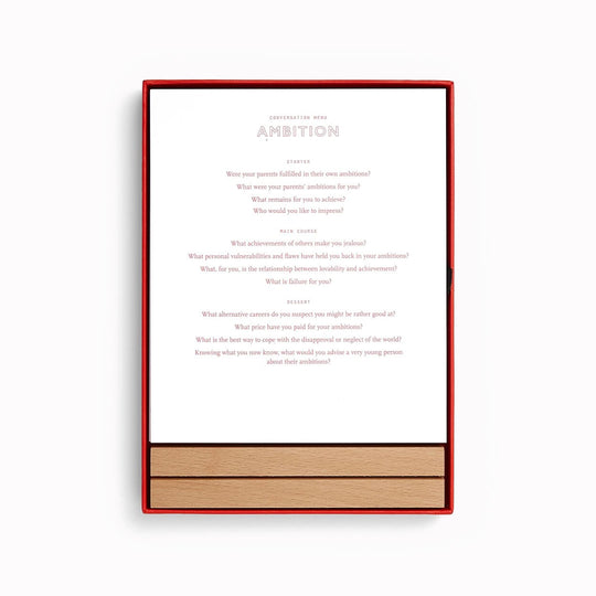 Conversation Menu | Conversation Starter Cards