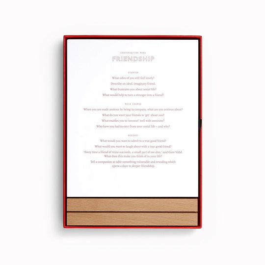 Conversation Menu | Conversation Starter Cards