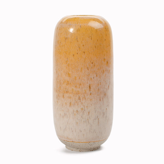 Yuki Hand-thrown Stoneware Vase | Cornflower Cream