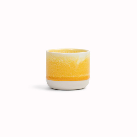 Sip Cup | Ceramic Drip Glazed Cup | Cornflower