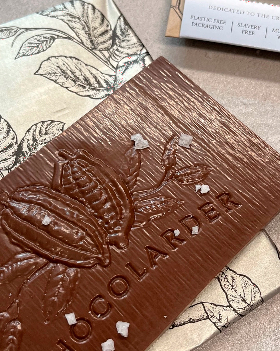 Cornish Sea Salt | 50% Milk Chocolate Bar