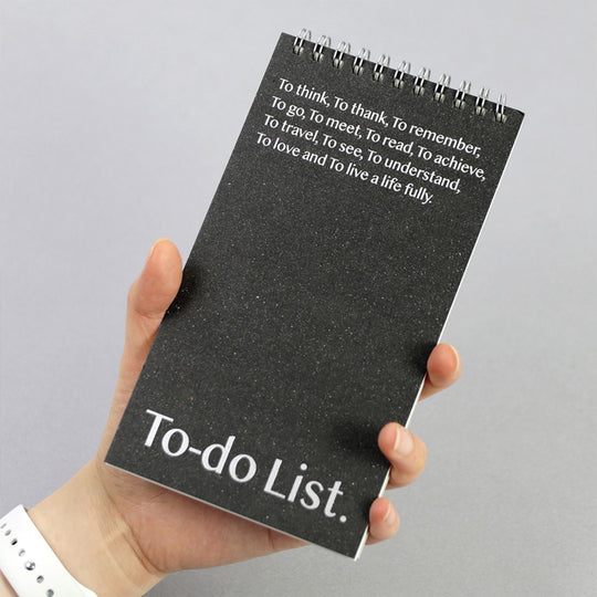The Lists to Live By To Do Notebook from Paperian is an essential tool for organizing daily tasks and long-term goals.