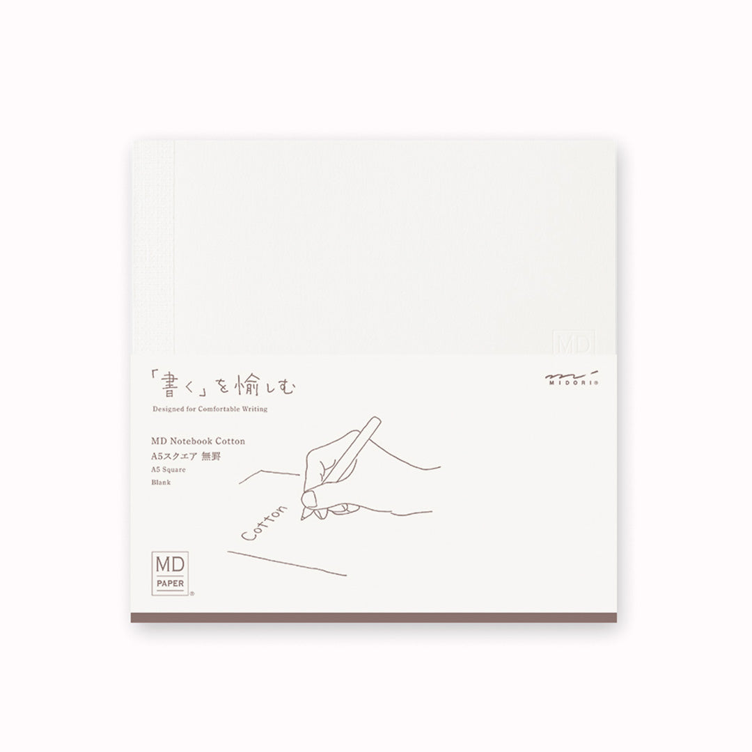 The MD Cotton Paper Sketchbook/Notebook by MD Paper Japan has a type of paper designed for artists.