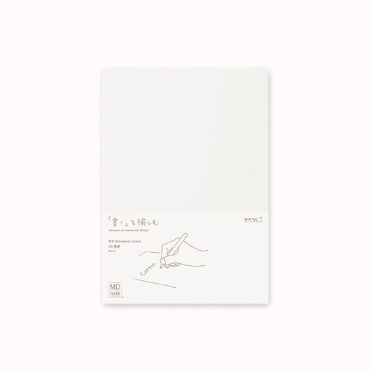 The MD Cotton Paper Sketchbook/Notebook by MD Paper Japan has a type of paper designed for artists.