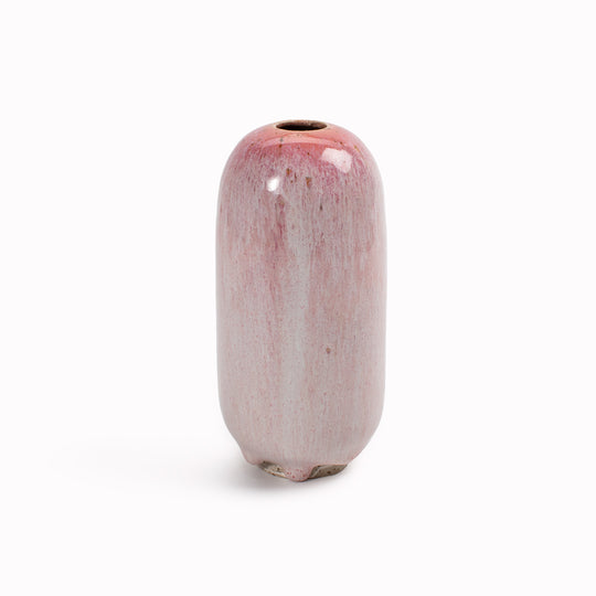 Yuki Mini Hand-thrown Vase | Creme Cerise