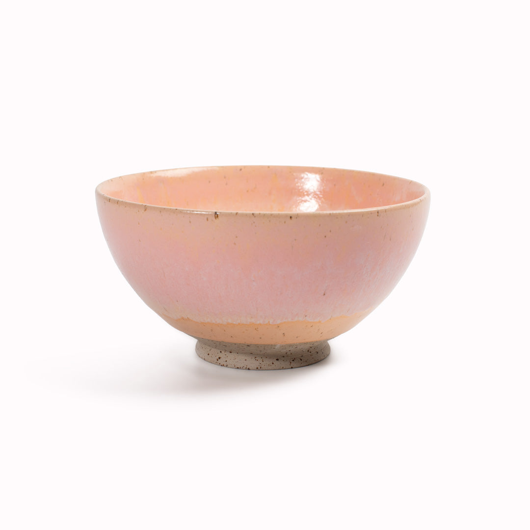 Spring Bowl | Speckled Stoneware Bowl | Crisp Linen
