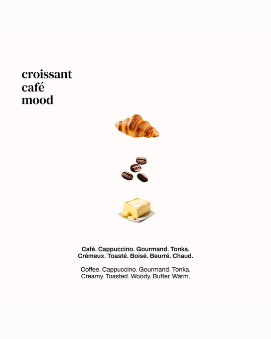 Croissant Cafe is described by Versatile as a 'gourmand invitation to breakfast.' This is a Neo Tonka Bean, reworked into an ultra smooth cappuccino coffee.