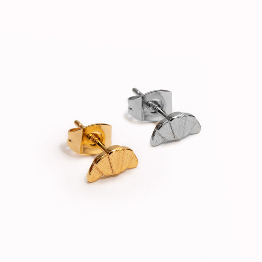 Croissant | Single Stud Earring | 18ct Gold Plate or Sterling Silver Plated