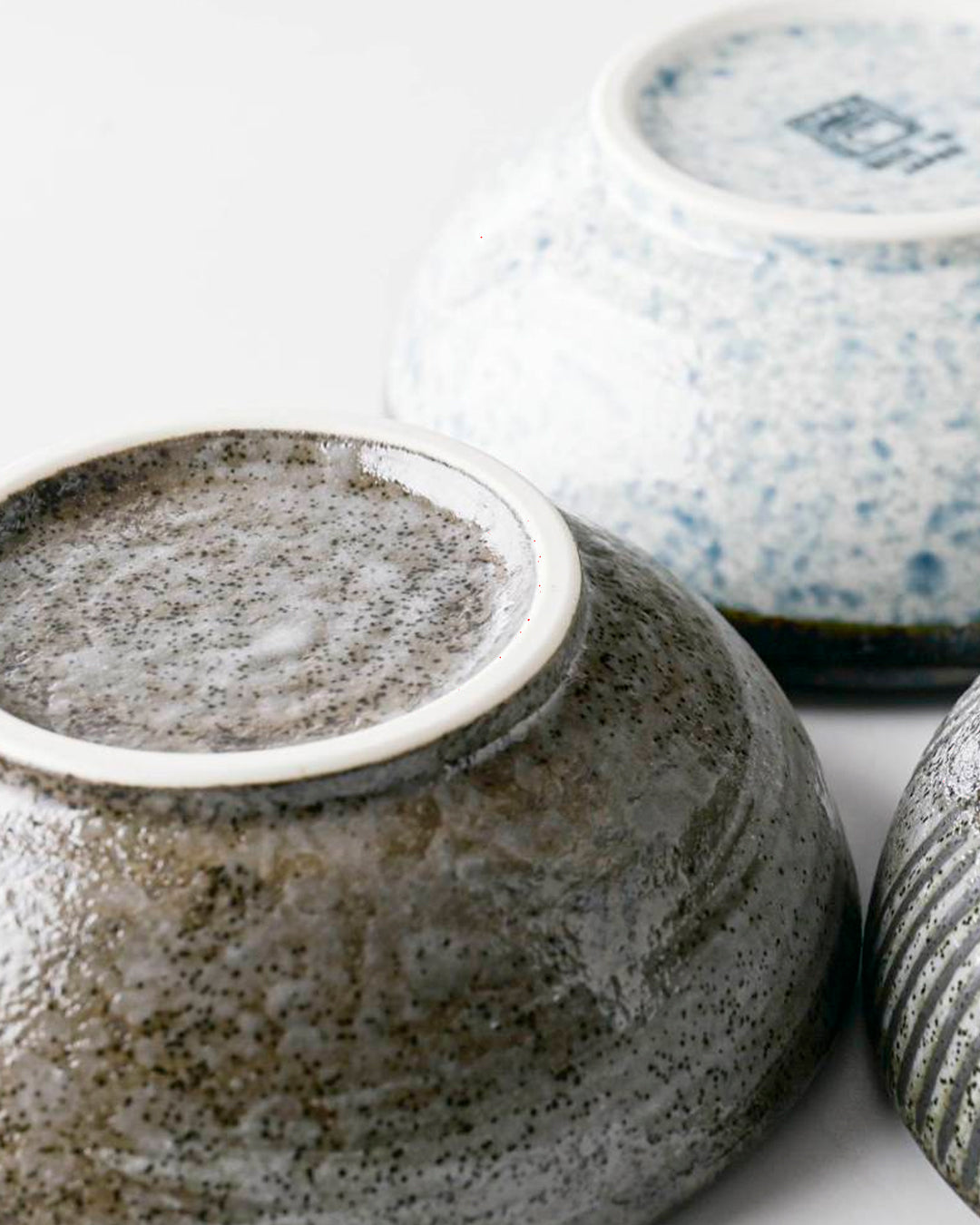 Side bowl made from Japanese ceramic, suitable for serving individual side dishes including desserts and rice portions.