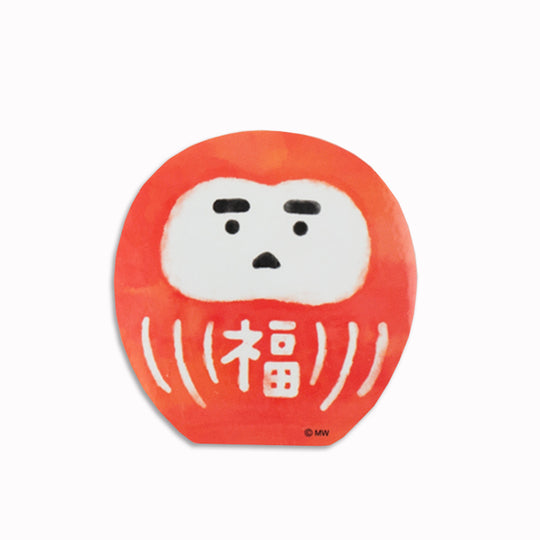 Character Sticker | Daruma Doll