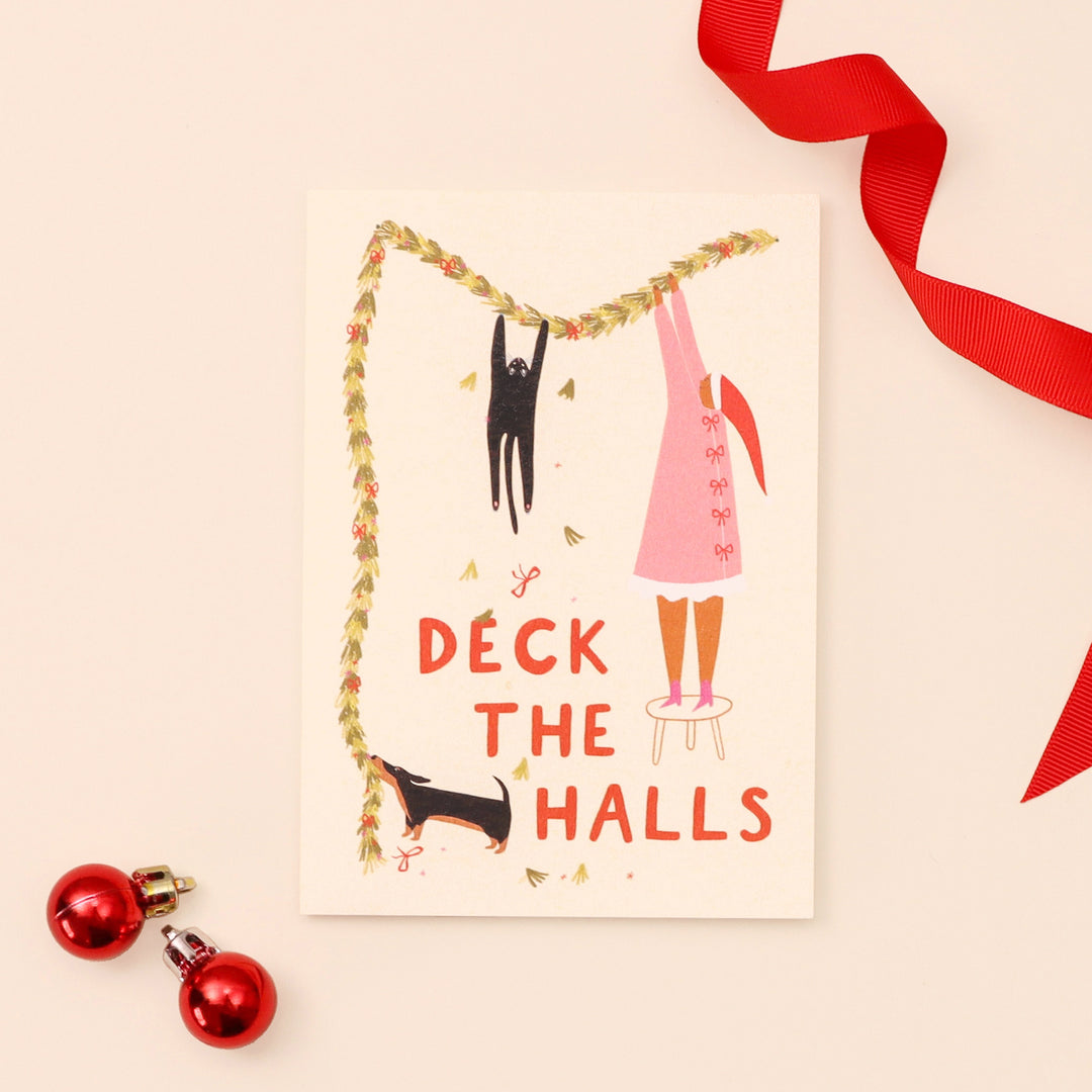 Deck The Halls | Christmas Card