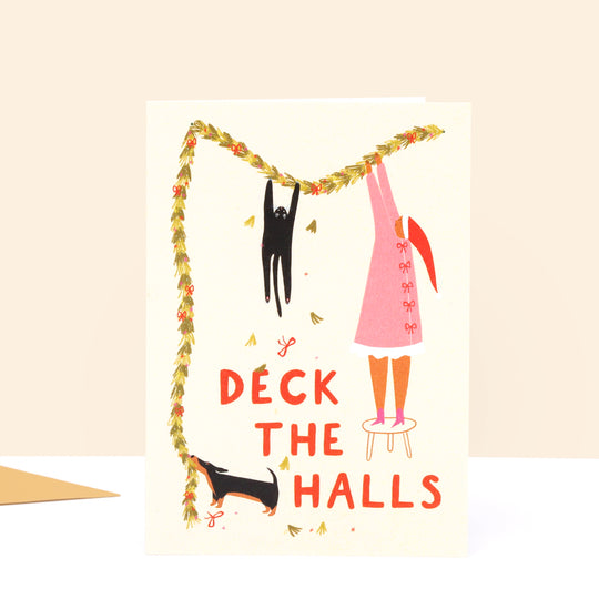 Deck The Halls | Christmas Card