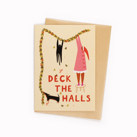 Deck The Halls | Christmas Card