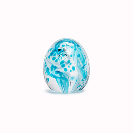 Bubble Crystal Blob | Glass Figurine