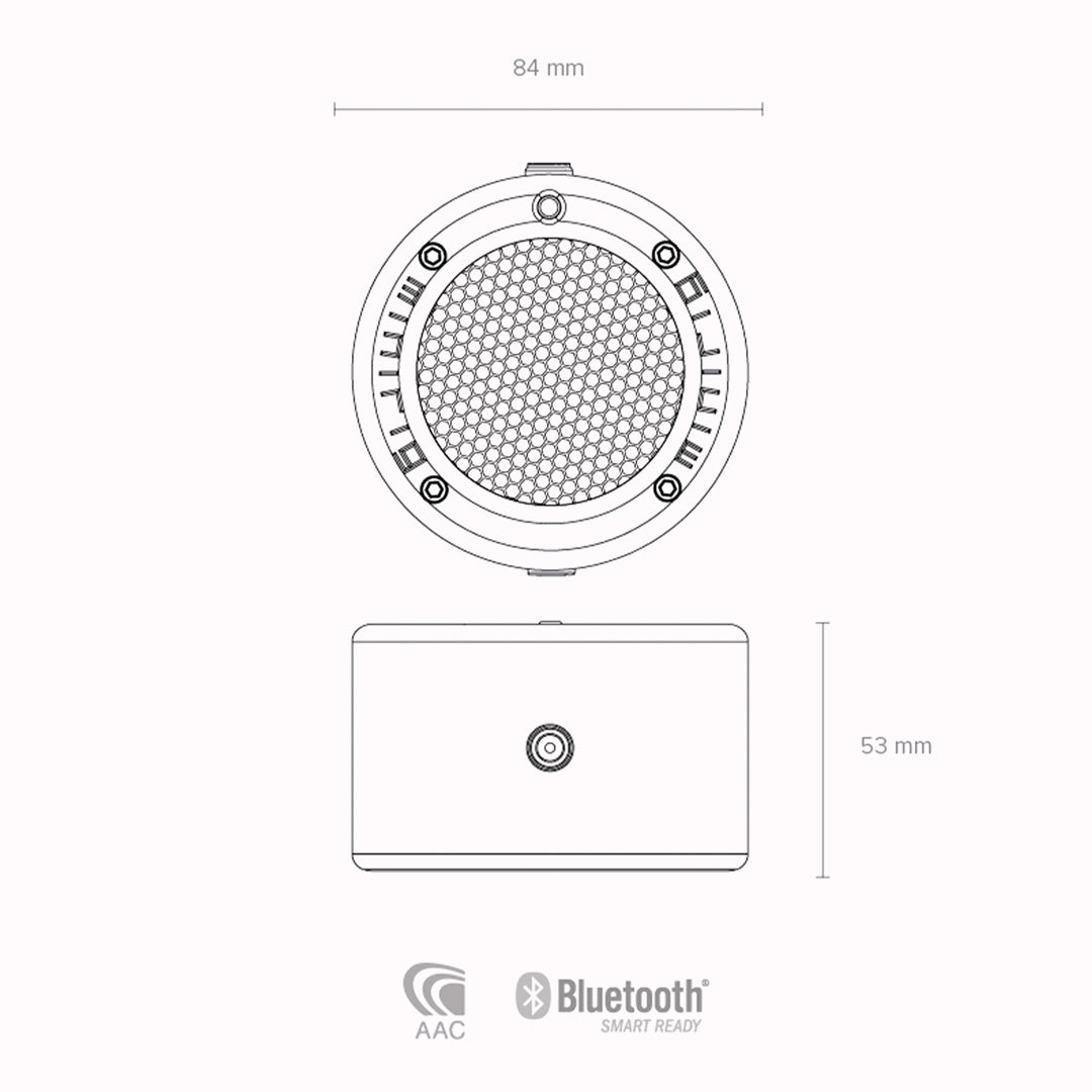 The Minirig Mini 2 in Ultra Black is a compact and portable Bluetooth speaker that offers an impressive combination of style and performance. Designed and built in Bristol, UK.