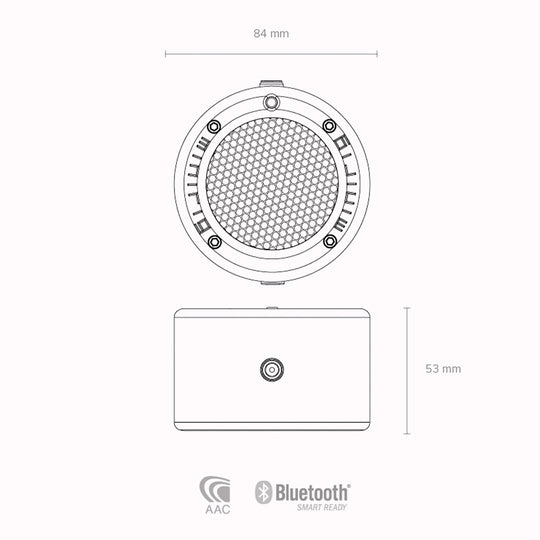 The Minirig Mini 2 in Ultra Black is a compact and portable Bluetooth speaker that offers an impressive combination of style and performance. Designed and built in Bristol, UK.