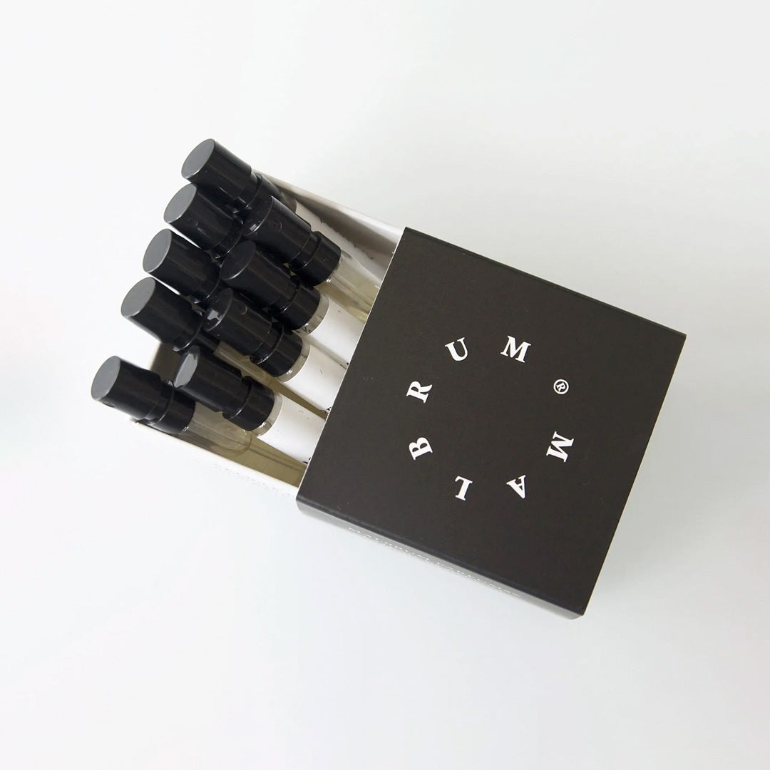 Malbrum have collated an extended Discovery Set of their perfume for this boxed gift set, adding the three latest perfumes to equal nine 2ml extrait de parfum miniatures.
