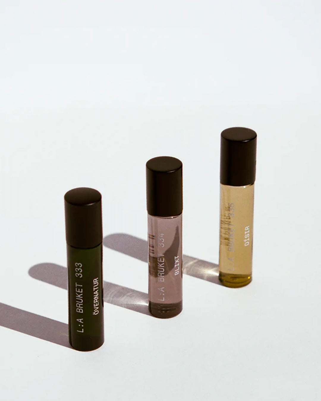 The LA BRUKET Eau de Parfum Travel Set brings together 10ml editions of the complete fragrance collection. Ideal for travel