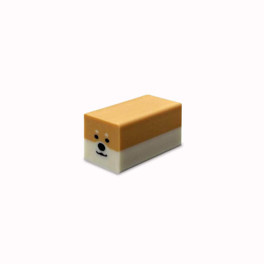 The Nekogomu Hachiware Shiba Dog eraser is a charming and functional piece of stationery that has won the hearts of many.