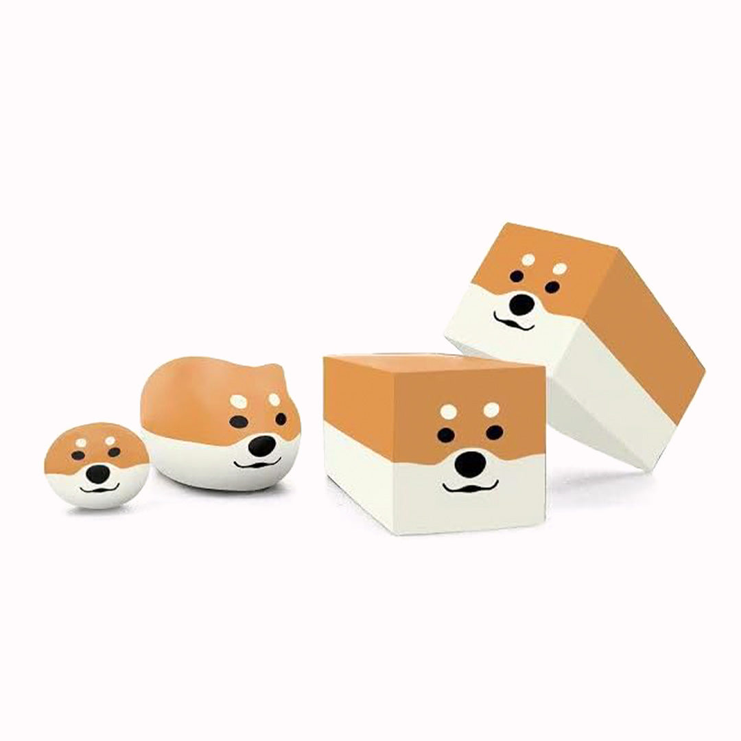 The Nekogomu Hachiware Shiba Dog eraser is a charming and functional piece of stationery that has won the hearts of many.