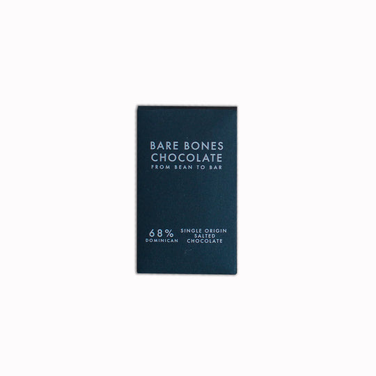Dominican 68% | Salted Dark Chocolate Bar | 70g