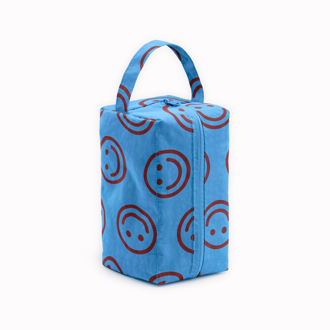 Dopp Kit Bag | Misty Blue Happy